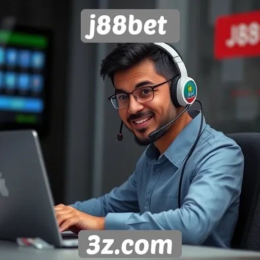 Suporte ao cliente do J88bet é eficiente