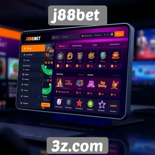 Interface do usuário do j88bet é avaliada