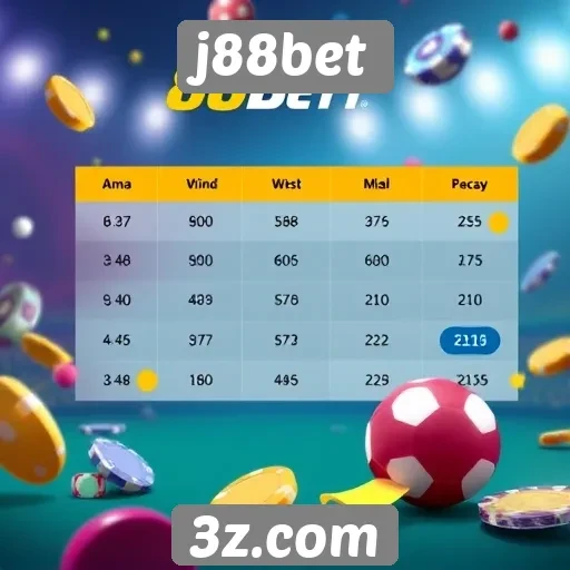 Comparação entre j88bet e concorrentes do setor