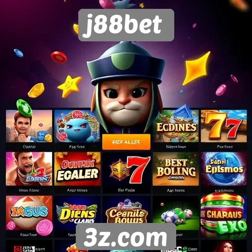 Variedade de jogos disponíveis no j88bet